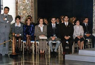 Cerimonia di consegna delle insegne di Cavaliere dell'Ordine "Al Merito del Lavoro" ai Cavalieri del Lavoro nominati il 2 giugno 1997