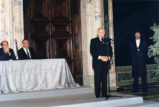 Cerimonia di consegna delle insegne di Cavaliere dell'Ordine "Al Merito del Lavoro" ai Cavalieri del Lavoro nominati il 2 giugno 1997