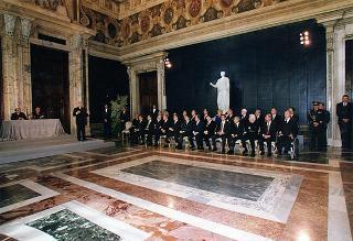 Cerimonia di consegna delle insegne di Cavaliere dell'Ordine "Al Merito del Lavoro" ai Cavalieri del Lavoro nominati il 2 giugno 1997