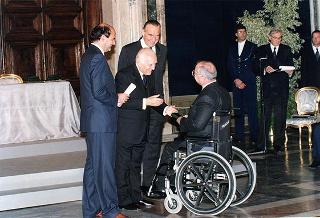 Cerimonia di consegna delle insegne di Cavaliere dell'Ordine "Al Merito del Lavoro" ai Cavalieri del Lavoro nominati il 2 giugno 1997
