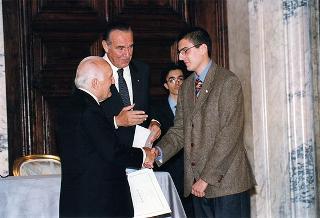 Cerimonia di consegna delle insegne di Cavaliere dell'Ordine "Al Merito del Lavoro" ai Cavalieri del Lavoro nominati il 2 giugno 1997