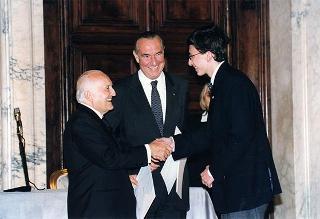 Cerimonia di consegna delle insegne di Cavaliere dell'Ordine "Al Merito del Lavoro" ai Cavalieri del Lavoro nominati il 2 giugno 1997