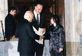 Cerimonia di consegna delle insegne di Cavaliere dell'Ordine "Al Merito del Lavoro" ai Cavalieri del Lavoro nominati il 2 giugno 1997