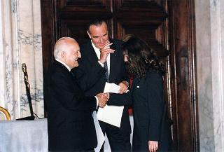 Cerimonia di consegna delle insegne di Cavaliere dell'Ordine "Al Merito del Lavoro" ai Cavalieri del Lavoro nominati il 2 giugno 1997