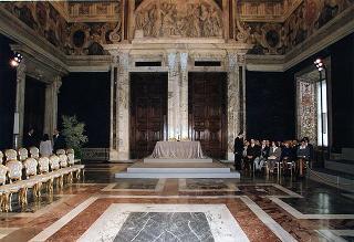 Cerimonia di consegna delle insegne di Cavaliere dell'Ordine "Al Merito del Lavoro" ai Cavalieri del Lavoro nominati il 2 giugno 1997