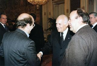 Delegazione dei Comitati "Liberi Liberi"