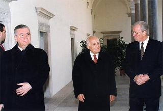 Roma, Palazzo della Cancelleria: intervento del Presidente della Repubblica alla cerimonia celebrativa della 73^ Giornata mondiale del risparmio