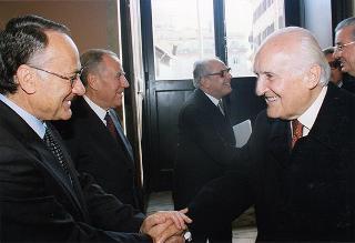 Roma, Palazzo della Cancelleria: intervento del Presidente della Repubblica alla cerimonia celebrativa della 73^ Giornata mondiale del risparmio