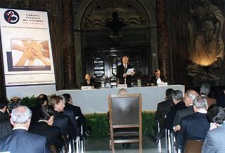 Roma, Palazzo della Cancelleria: intervento del Presidente della Repubblica alla cerimonia celebrativa della 73^ Giornata mondiale del risparmio