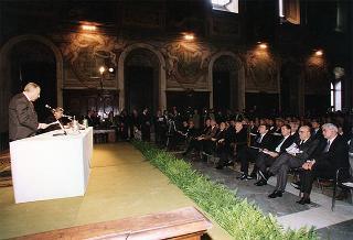 Roma, Palazzo della Cancelleria: intervento del Presidente della Repubblica alla cerimonia celebrativa della 73^ Giornata mondiale del risparmio