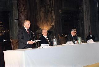 Roma, Palazzo della Cancelleria: intervento del Presidente della Repubblica alla cerimonia celebrativa della 73^ Giornata mondiale del risparmio