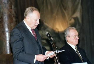 Roma, Palazzo della Cancelleria: intervento del Presidente della Repubblica alla cerimonia celebrativa della 73^ Giornata mondiale del risparmio