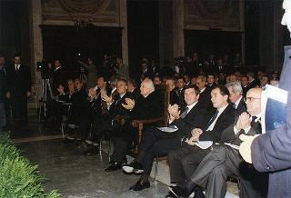 Roma, Palazzo della Cancelleria: intervento del Presidente della Repubblica alla cerimonia celebrativa della 73^ Giornata mondiale del risparmio