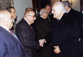Deposizione di una corona d'alloro sulla lapide dei Caduti del Quirinale, in occasione del Giorno dell'Unità nazionale