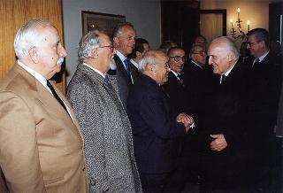 Deposizione di una corona d'alloro sulla lapide dei Caduti del Quirinale, in occasione del Giorno dell'Unità nazionale