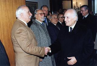 Deposizione di una corona d'alloro sulla lapide dei Caduti del Quirinale, in occasione del Giorno dell'Unità nazionale