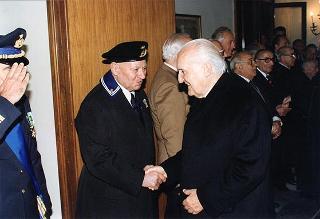 Deposizione di una corona d'alloro sulla lapide dei Caduti del Quirinale, in occasione del Giorno dell'Unità nazionale