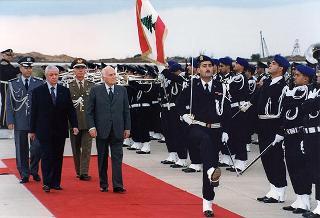 Visita di Stato del Presidente della Repubblica nella Repubblica Libanese