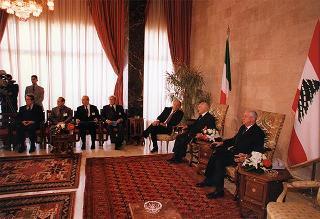Visita di Stato del Presidente della Repubblica nella Repubblica Libanese