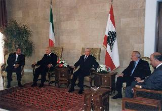 Visita di Stato del Presidente della Repubblica nella Repubblica Libanese