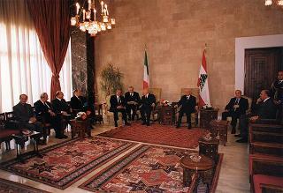Visita di Stato del Presidente della Repubblica nella Repubblica Libanese