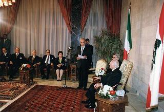 Visita di Stato del Presidente della Repubblica nella Repubblica Libanese