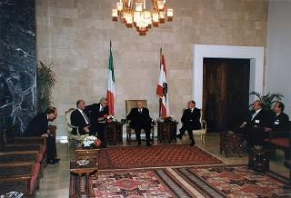Visita di Stato del Presidente della Repubblica nella Repubblica Libanese