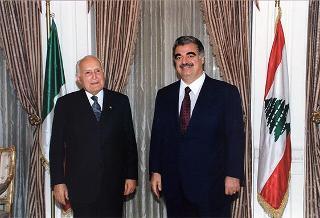 Visita di Stato del Presidente della Repubblica nella Repubblica Libanese