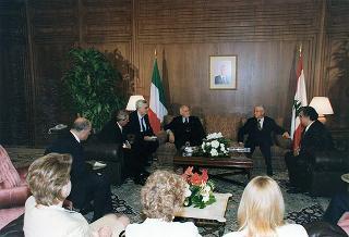 Visita di Stato del Presidente della Repubblica nella Repubblica Libanese