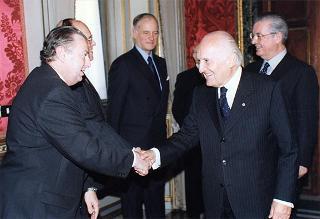 Incontro e successiva colazione con gli ambasciatori dei Paesi membri dell'Unione Europea
