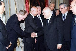 Incontro e successiva colazione con gli ambasciatori dei Paesi membri dell'Unione Europea