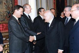 Incontro e successiva colazione con gli ambasciatori dei Paesi membri dell'Unione Europea