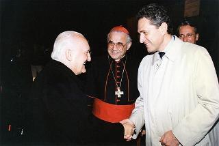 Roma, Basilica di Santa Croce in Gerusalemme: intervento alla cerimonia di traslazione delle Reliquie della Passione di Nostro Signore Gesù Cristo