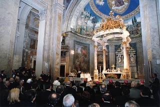 Roma, Basilica di Santa Croce in Gerusalemme: intervento alla cerimonia di traslazione delle Reliquie della Passione di Nostro Signore Gesù Cristo