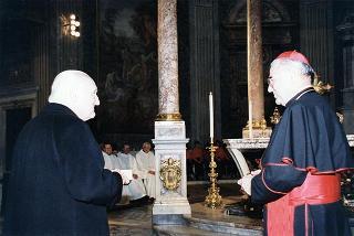 Roma, Basilica di Santa Croce in Gerusalemme: intervento alla cerimonia di traslazione delle Reliquie della Passione di Nostro Signore Gesù Cristo