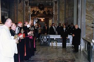 Roma, Basilica di Santa Croce in Gerusalemme: intervento alla cerimonia di traslazione delle Reliquie della Passione di Nostro Signore Gesù Cristo
