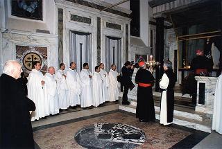 Roma, Basilica di Santa Croce in Gerusalemme: intervento alla cerimonia di traslazione delle Reliquie della Passione di Nostro Signore Gesù Cristo