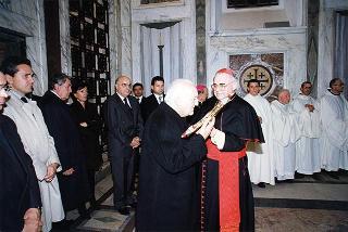 Roma, Basilica di Santa Croce in Gerusalemme: intervento alla cerimonia di traslazione delle Reliquie della Passione di Nostro Signore Gesù Cristo
