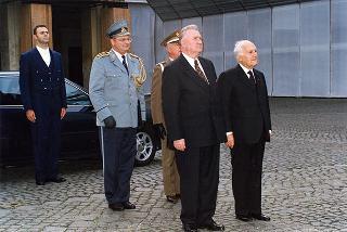 Visita ufficiale del Presidente della Repubblica Slovacca e della signora Kovac