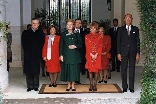 Visita ufficiale del Presidente della Repubblica Slovacca e della signora Kovac
