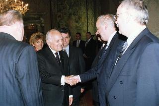 Visita ufficiale del Presidente della Repubblica Slovacca e della signora Kovac