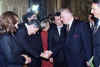 Visita ufficiale del Presidente della Repubblica Slovacca e della signora Kovac