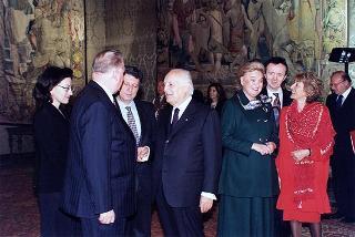Visita ufficiale del Presidente della Repubblica Slovacca e della signora Kovac