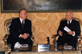 Visita ufficiale del Presidente della Repubblica Slovacca e della signora Kovac