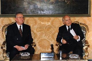 Visita ufficiale del Presidente della Repubblica Slovacca e della signora Kovac