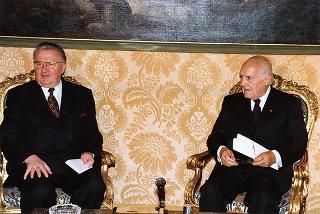 Visita ufficiale del Presidente della Repubblica Slovacca e della signora Kovac
