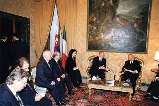 Visita ufficiale del Presidente della Repubblica Slovacca e della signora Kovac