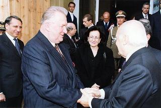 Visita ufficiale del Presidente della Repubblica Slovacca e della signora Kovac