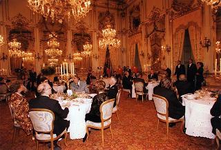 Incontro, scambio di onorificenze e successivo pranzo in onore del Presidente della Repubblica Slovacca e della signora Kovac