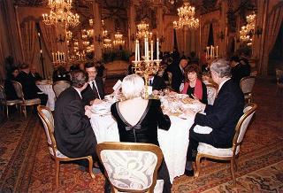 Incontro, scambio di onorificenze e successivo pranzo in onore del Presidente della Repubblica Slovacca e della signora Kovac